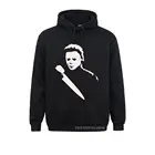 Ужасная Маска майка и свитшот в стиле хип-хоп с капюшоном и длинным рукавом