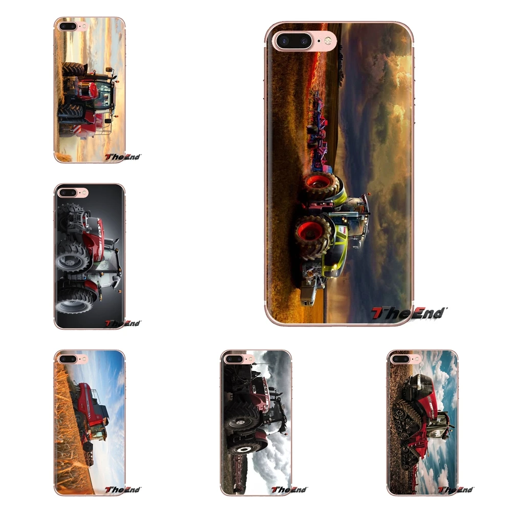 Для huawei G7 G8 P7 P8 P9 P10 P20 P30 Lite Mini Pro P Smart плюс 2017 2018 2019 силиконовый чехол трактора messy