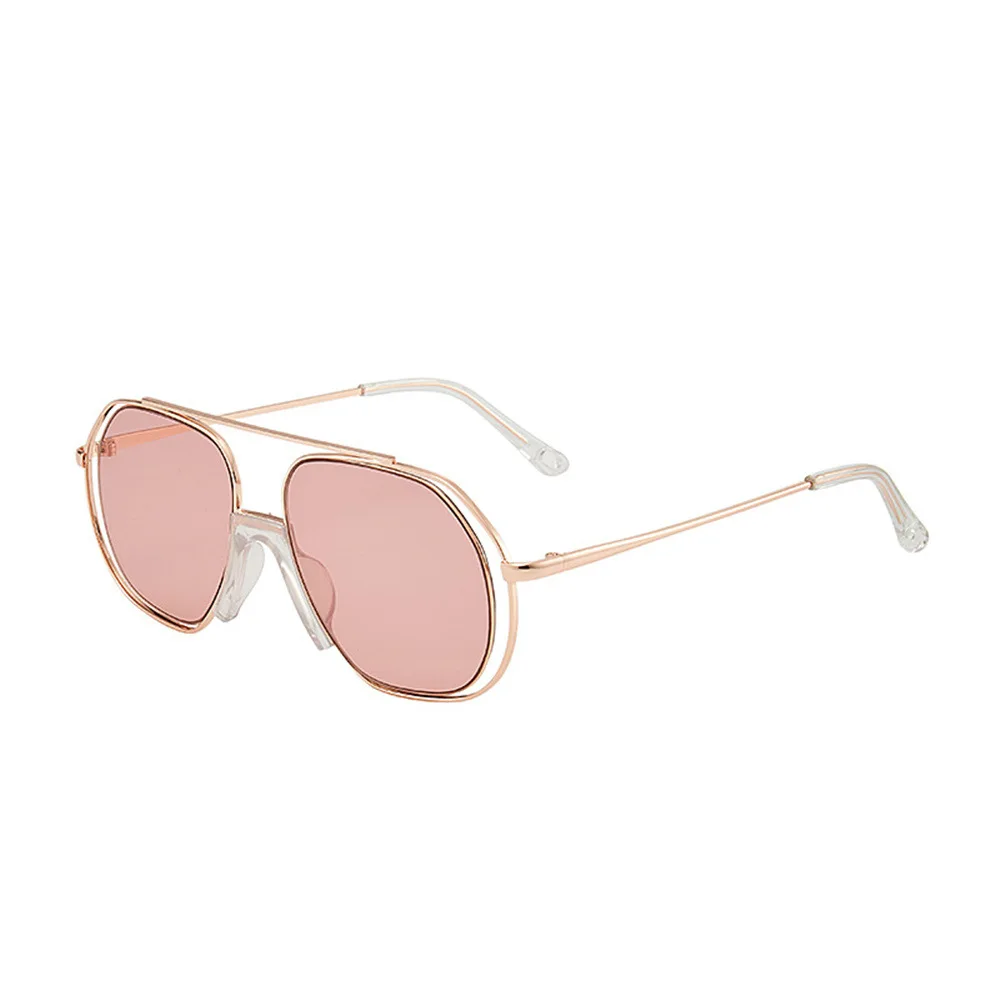 

Big Frame Sunglasses For Men And Women Metal Frame Sunglasses Ultraviolet Protection Personality Europe And America 2021 New