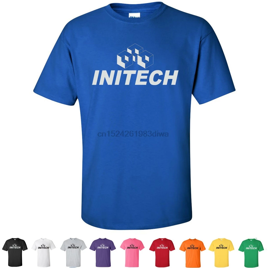 

Initech Office Space Comedy Movie Tees Funny IT Mens Graphic T Shirts