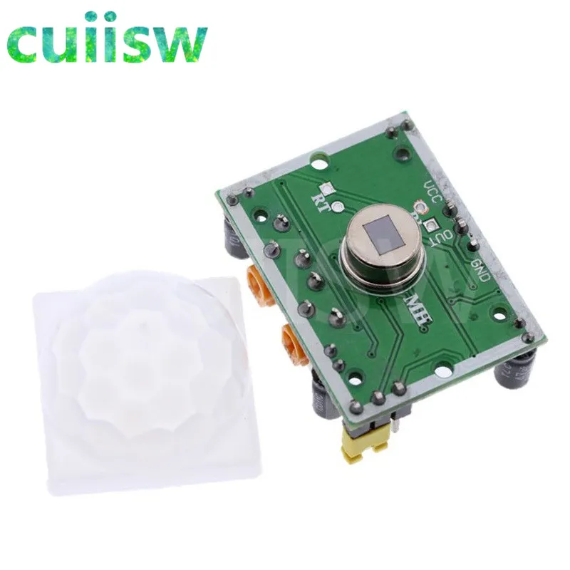 10 шт. модуль детектора движения с инфракрасным пироэлектрическим датчиком