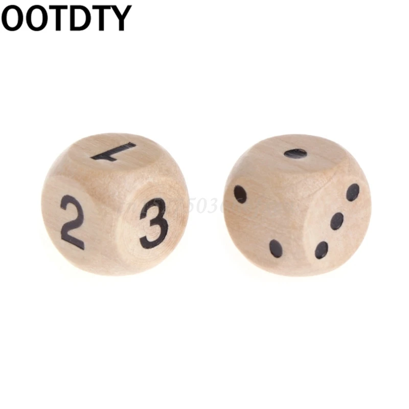 6 шт./набор вечерние деревянные кубики для Маджонга|Кубики| |