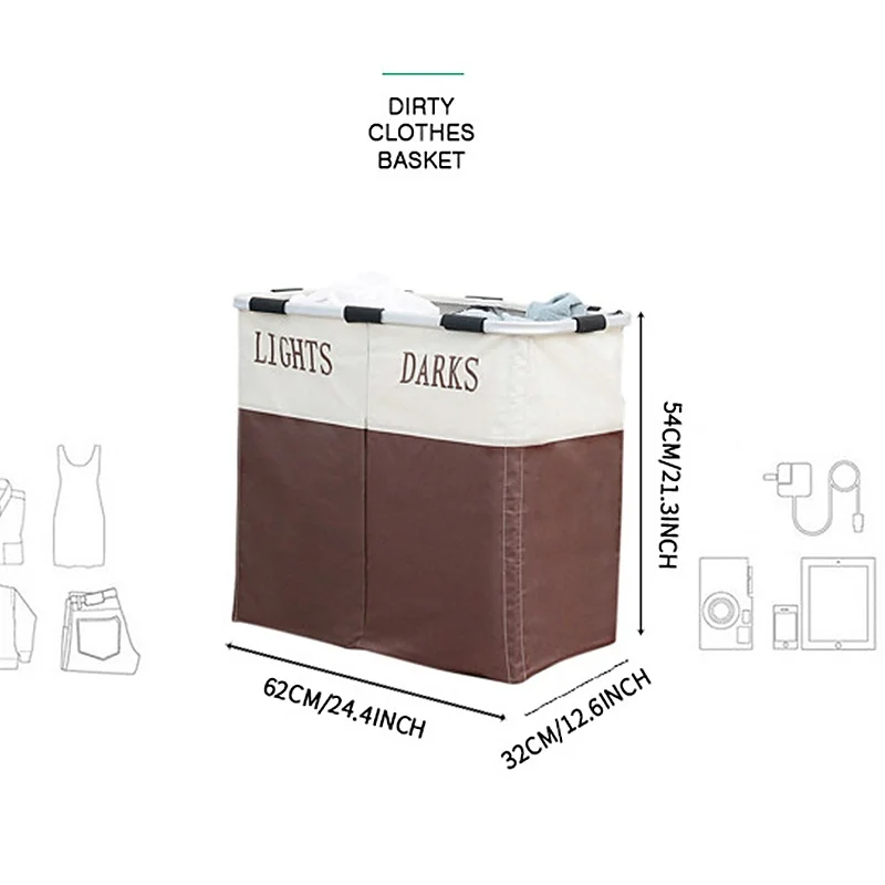 Складная тканевая корзина для белья ящик хранения игрушек органайзер контейнер