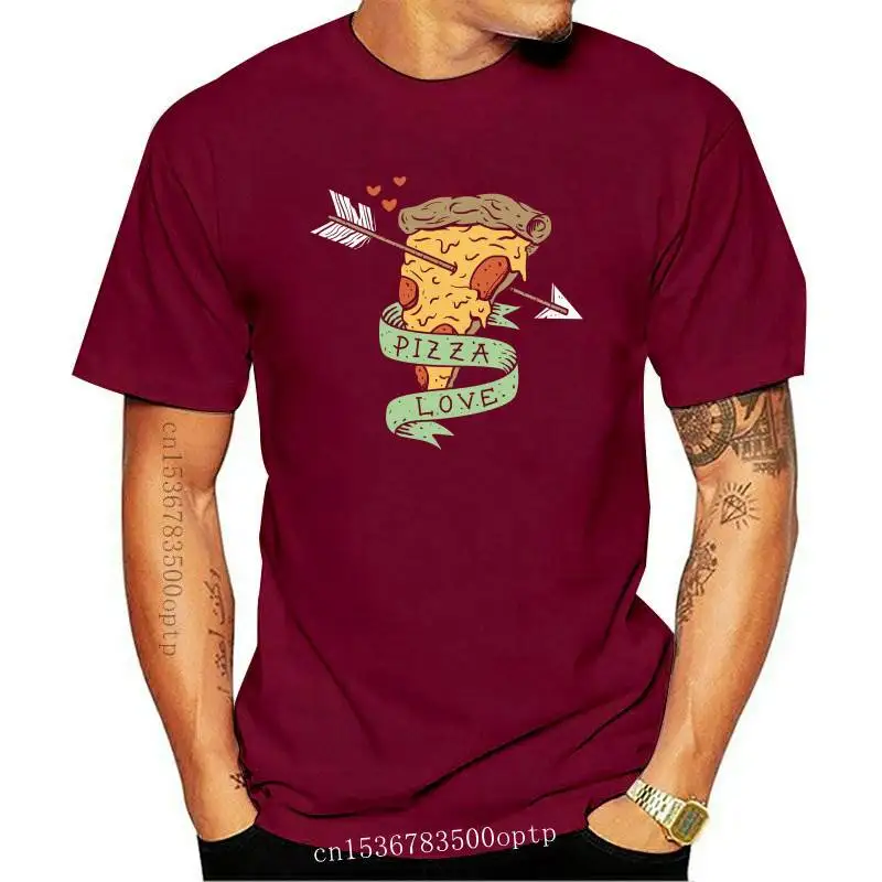 

Pizza Love T-Shirt Fun Pizzeria Love Geek Suchtig Sucht Liebe Pizzabacker Nerd Tee Shirt Streetwear Harajuku Leisure