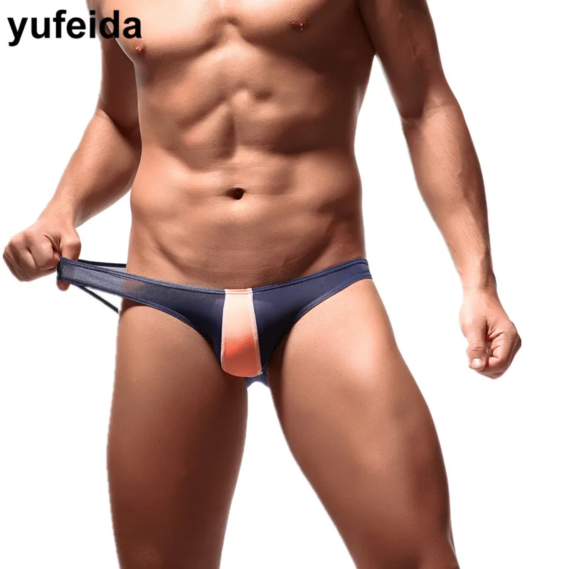 Сексуальные мужские трусы нижнее белье мягкое дышащее прозрачные u образные