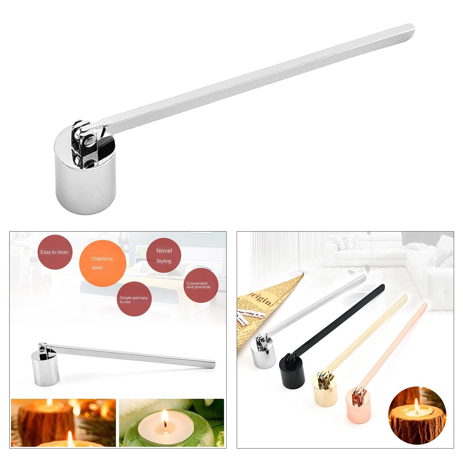 Свечной табак полированный из нержавеющей стали 19 3 см триммер для свечей