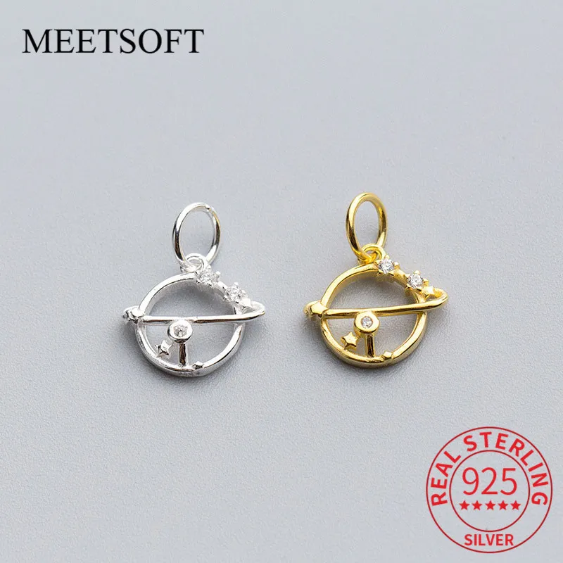 

MEETSOFT Office, серебро 925 пробы, круглые и звезды, фотоаксессуары «сделай сам»