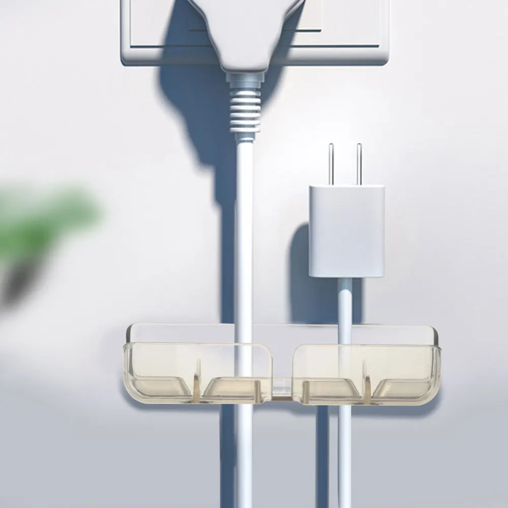 

9PCS Cable Organizer Cord Management Punch-free USB Cable Phone Holder