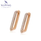 Xuping ювелирные изделия новая модель Популярные элегантные модные золотистые серьги-кольца для женщин девушек Подарок S00130025