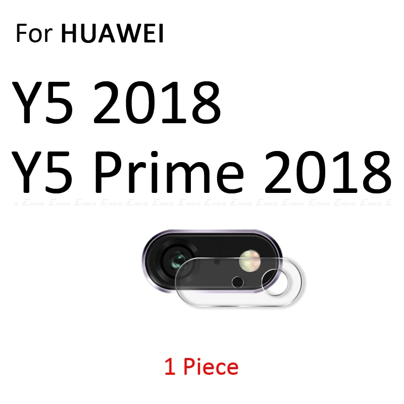 Задняя Защитная пленка для объектива камеры для HuaWei Y5 Y6 Y7 Y9 Prime Pro Nova 3 3i Защитная пленка для экрана из закаленного стекла - Цвет: Y5 Prime 2018