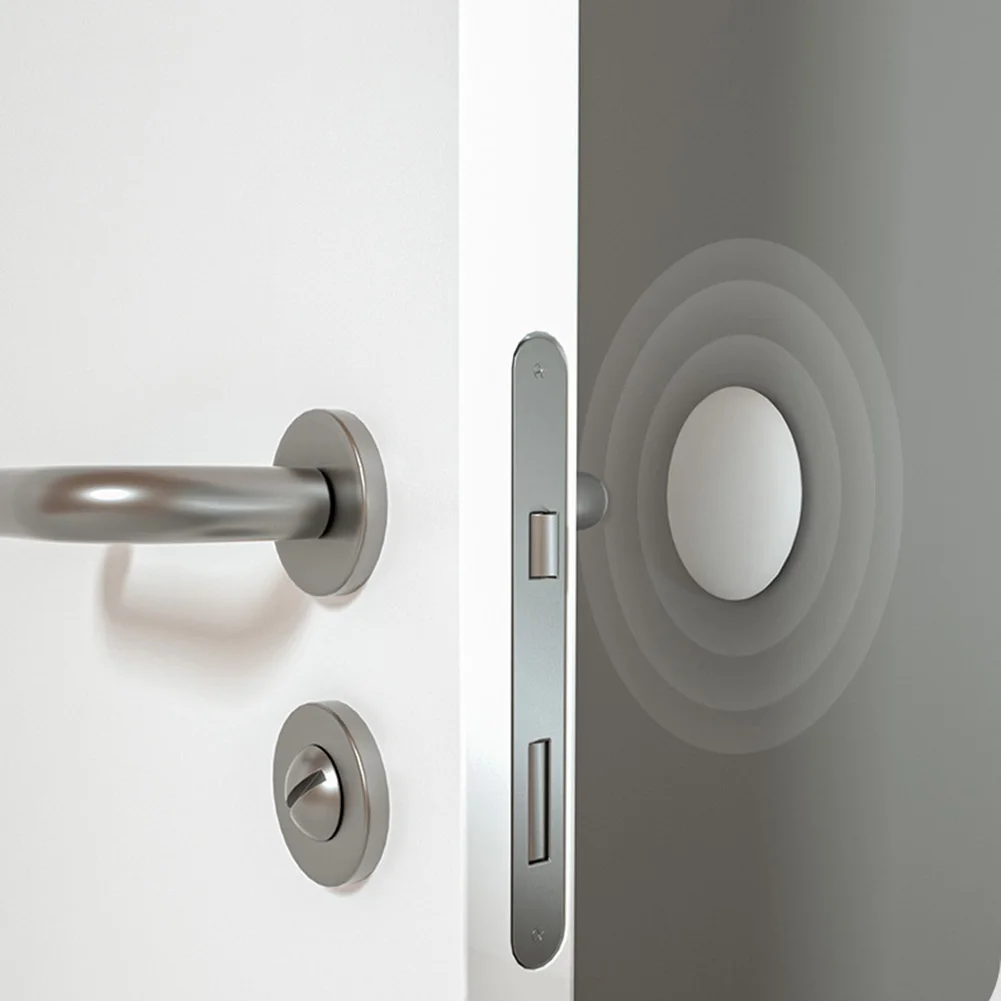 

Anti-collision Door Handle Bumpers Silicone Self-Adhesive Stopper Door Buffer Guard Anti-Collision Home Accessories