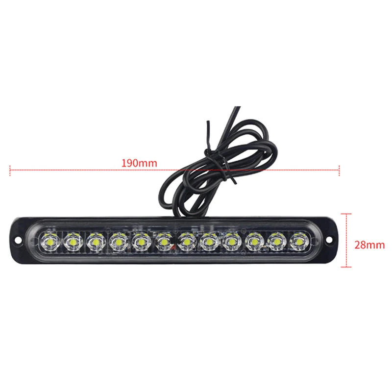 12Led Light Flash Emergency Car Auto Truck Police Warning Lamp Flashing 4Pcs | Автомобили и мотоциклы
