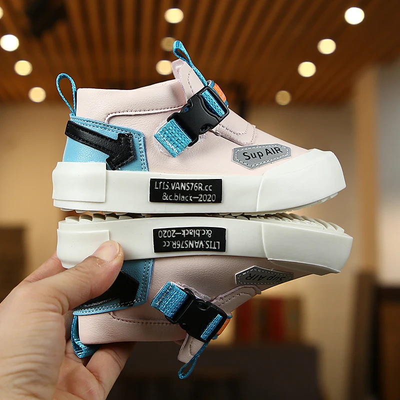 Спортивная обувь из искусственной кожи для детей Одежда мальчиков и девочек