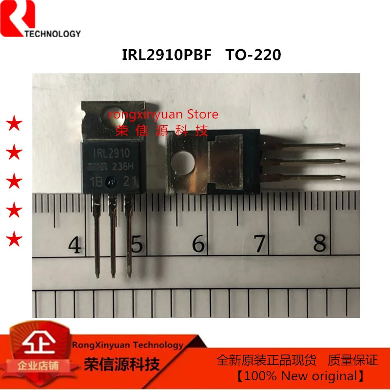 5 шт./лот IRL2910PBF IRL2910 TO-220 HEXFET POWER MOSFET ( VDSS = 100 в RDS(on) 0 026Ω ID 55A ) 100% новый оригинал |