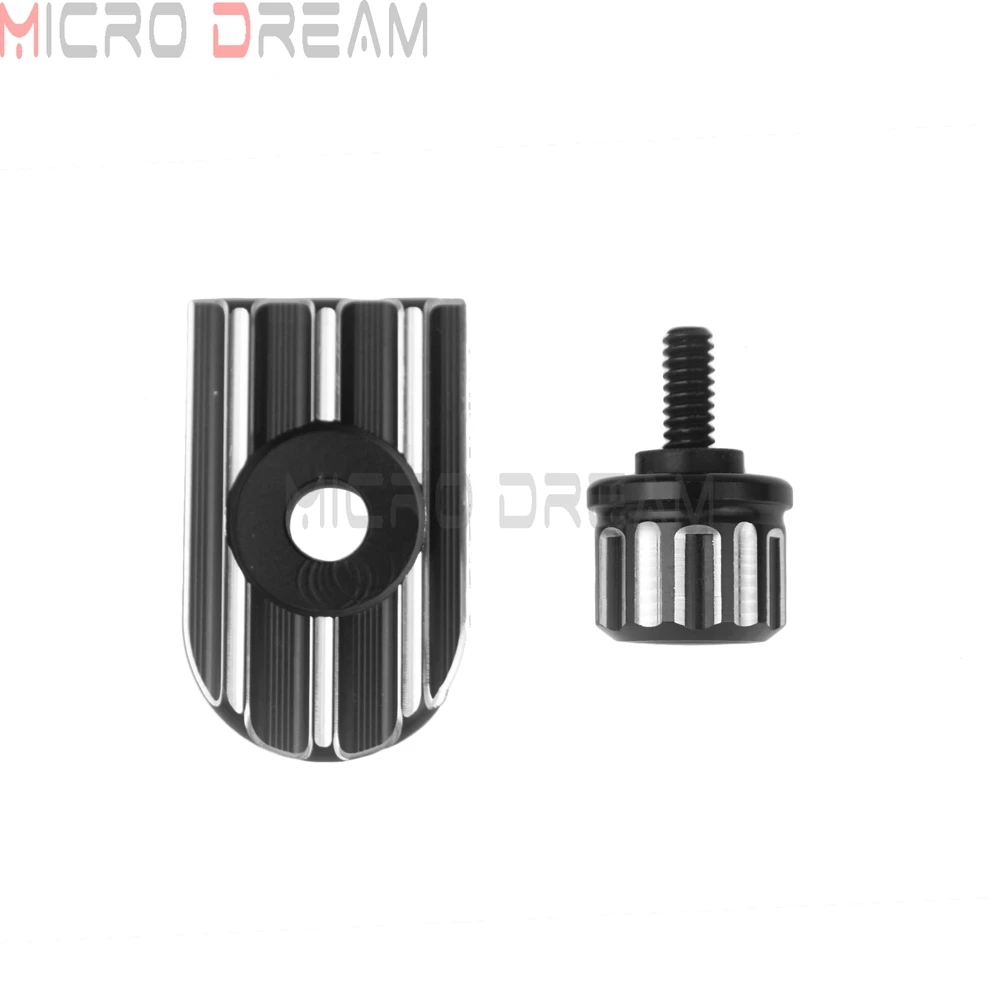 Алюминиевый винт для болта седла мотоцикла 1/4-20 крышка Harley Dyna Touring Fatboy Road King Sportster