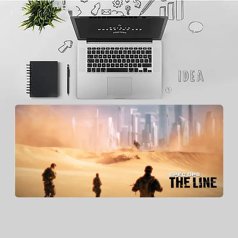 

Spec Ops gamer DIY Design Pattern Game mousepad Desk Table Game Office Work gamer Large Mouse pad Mats Non-slip Laptop Cushion