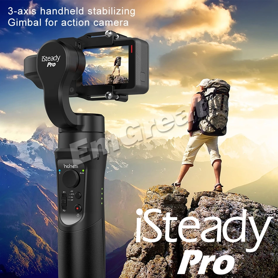 Hohem iSteady Pro 3 осевой ручной Gimble для Sony RX0 DJI Osmo Action Gopro Hero 7/6/5/4/3 SJCAM YI экшн