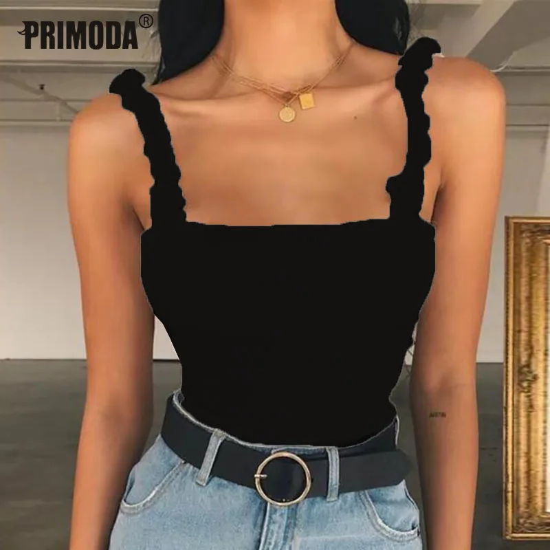 Новинка 2020 Женское боди черное белое Плиссированное сексуальное летнее модное