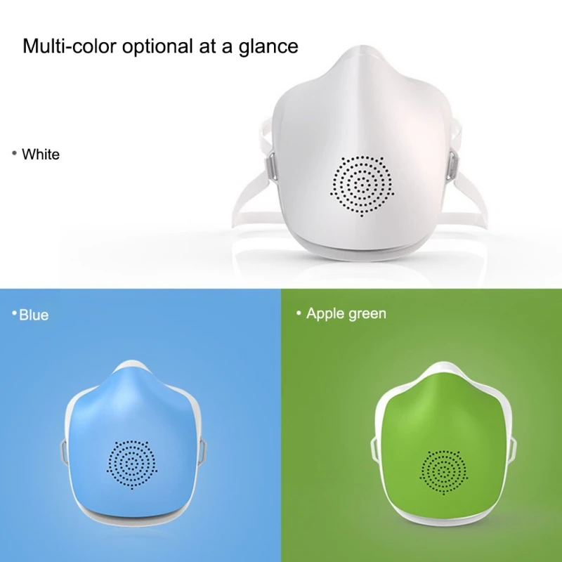 Электрическая маска для очистки воздуха против загрязнения с фильтром улицы