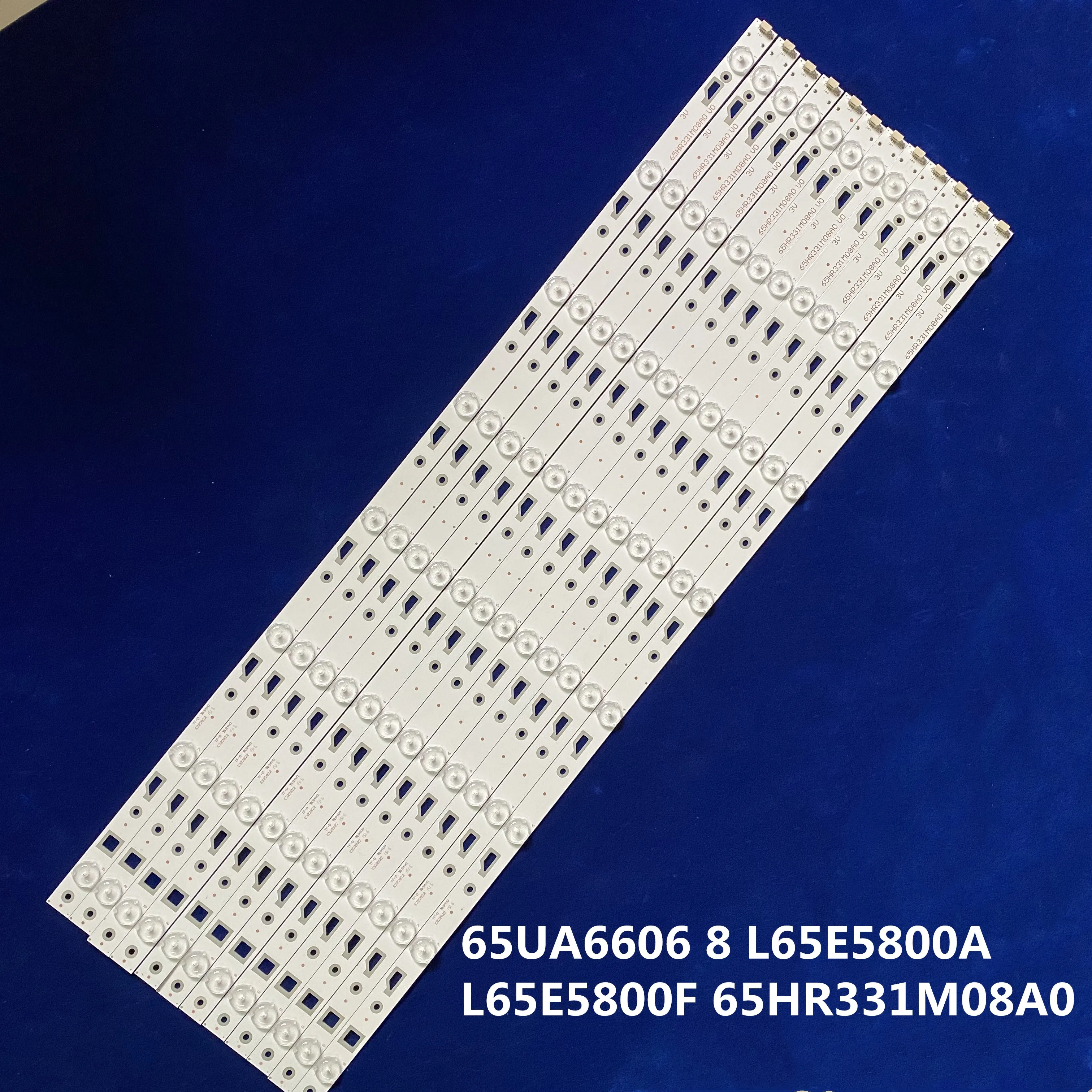 1 комплект = 12 шт./новая светодиодная лента для подсветки 65UA6606 8 L65E5800A L65E5800F 65HR331M08A0 V0
