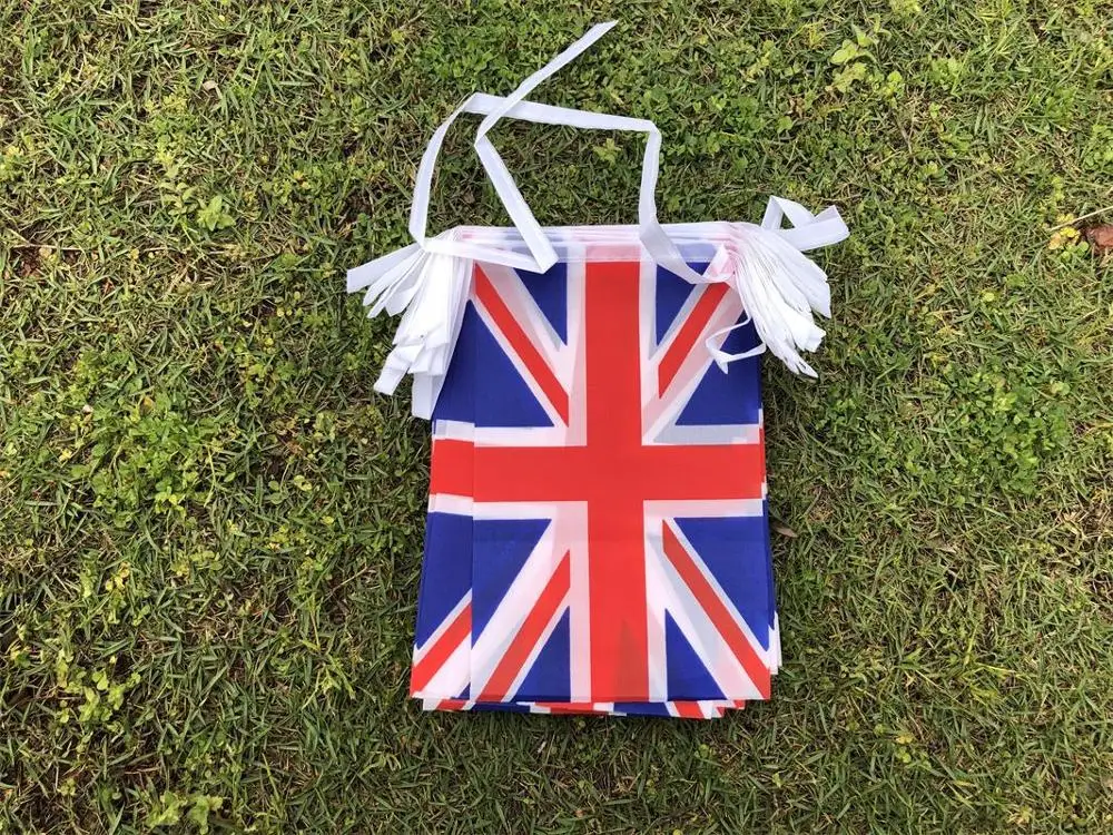 Британский флаг развевающийся британская бантика украшение британского флага