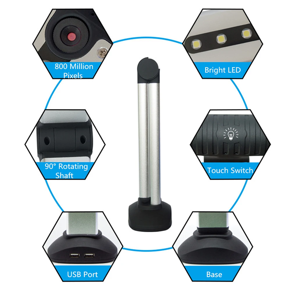 Сканер документов USB Книга A4 камера для 8.0MP высокоскоростная со светодиодный