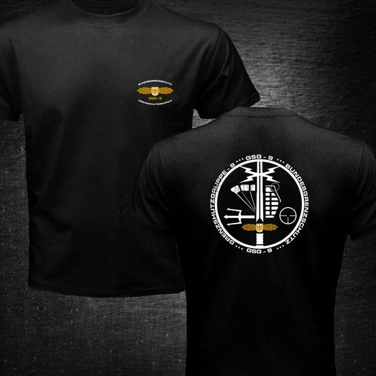 Новая GSG 9 Grenzschutzgruppe немецкая Элитная полицейская тактическая единица черная