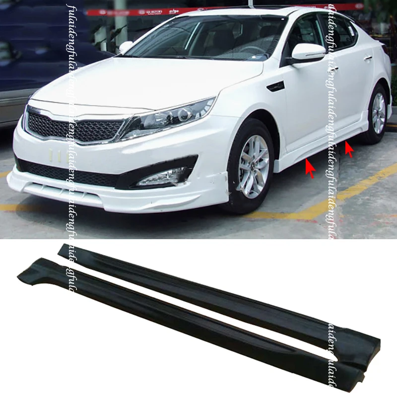 Комплект неокрашенных боковых удлинителей для Kia optima K5 2010 2013 2 шт.|Амортизаторы| |