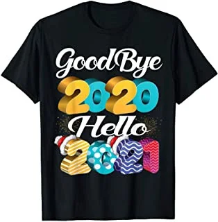 

Merry Christmas and happy new year goodbye 2020 Hello 2021 T-Shirt