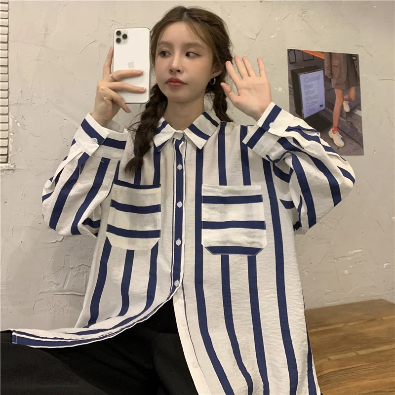 

Autumn Button Up Shirt Women Thin Shirt Sun Protection Clothing For Women