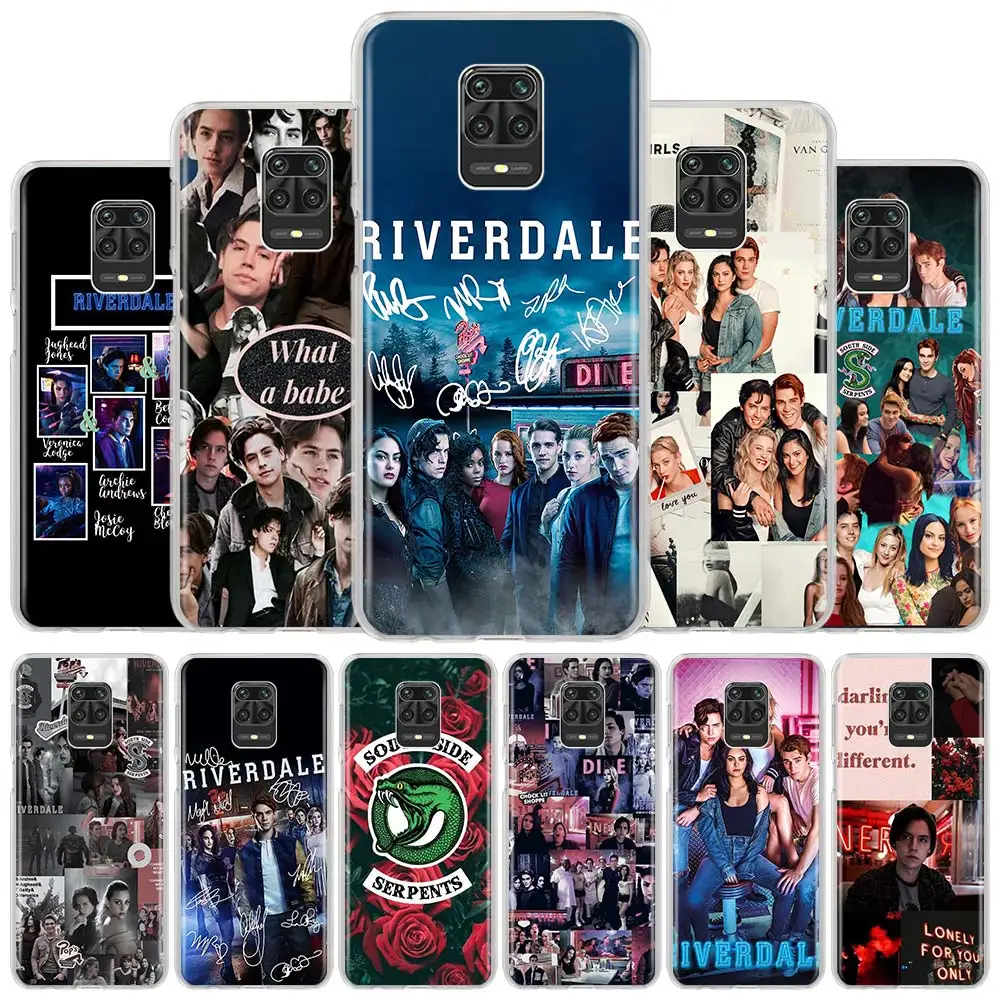 

Luxury Phone Case for Xiaomi Redmi Note 10 9S 9T 9 8 Pro 8T 7 7A 9A 9C K40 Riverdale TV Shows Bumper Cover Shell Coque Funda