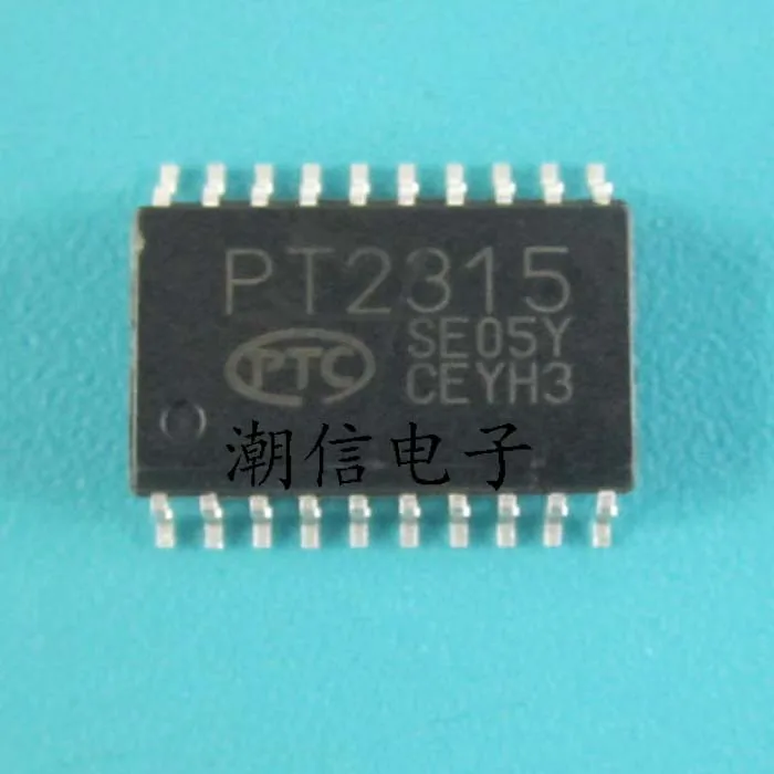 PT2315 PT2315E channel audio processor |