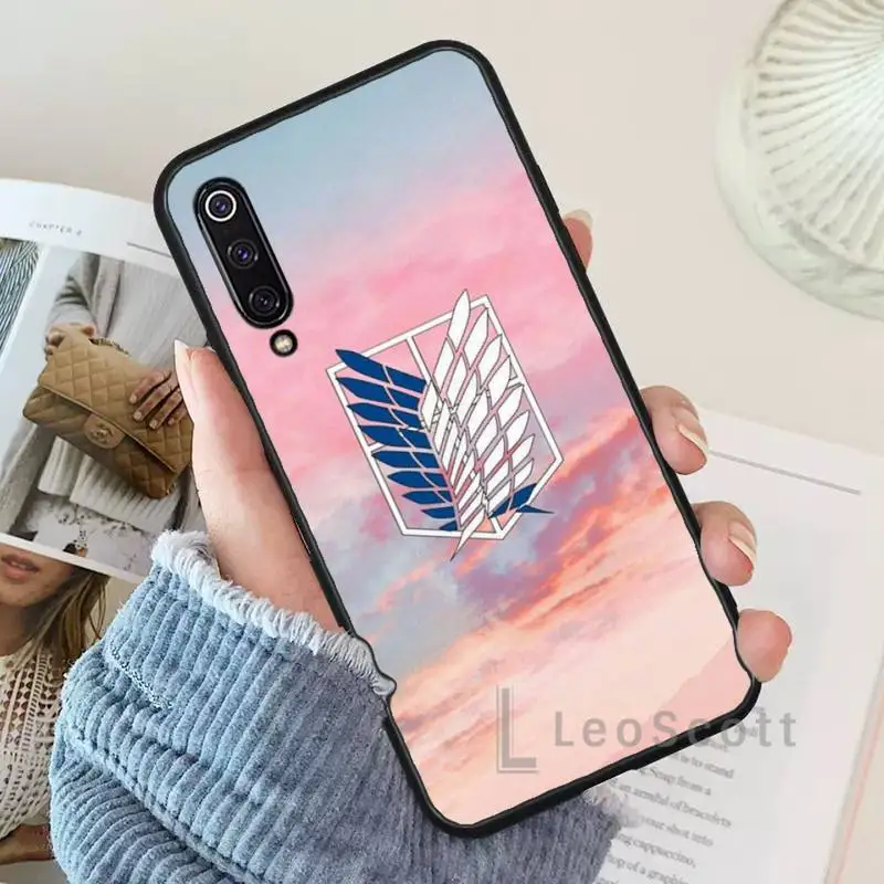 

Attack On Titan Phone Case For Xiaomi Redmi 7 9t 9se k20 mi8 max3 lite 9 note 8 9s 10 pro