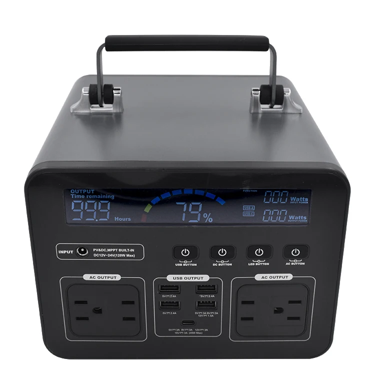 

700W/189000mAh portable battery power station for home power supply
