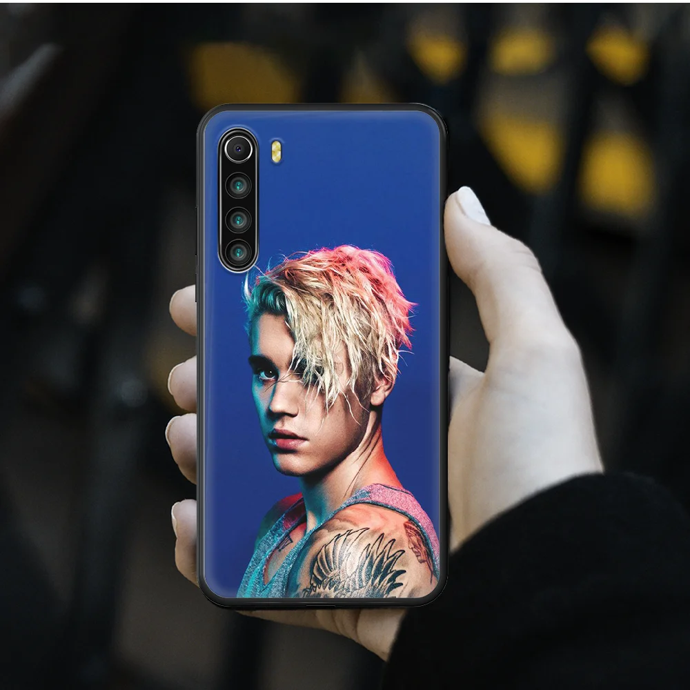 

Fashion Justin Bieber Phone Case cover For xiaomi Redmi note 4 5 6 7 8 A T X Plus Pro black Cell Pretty Back Luxury Waterproof
