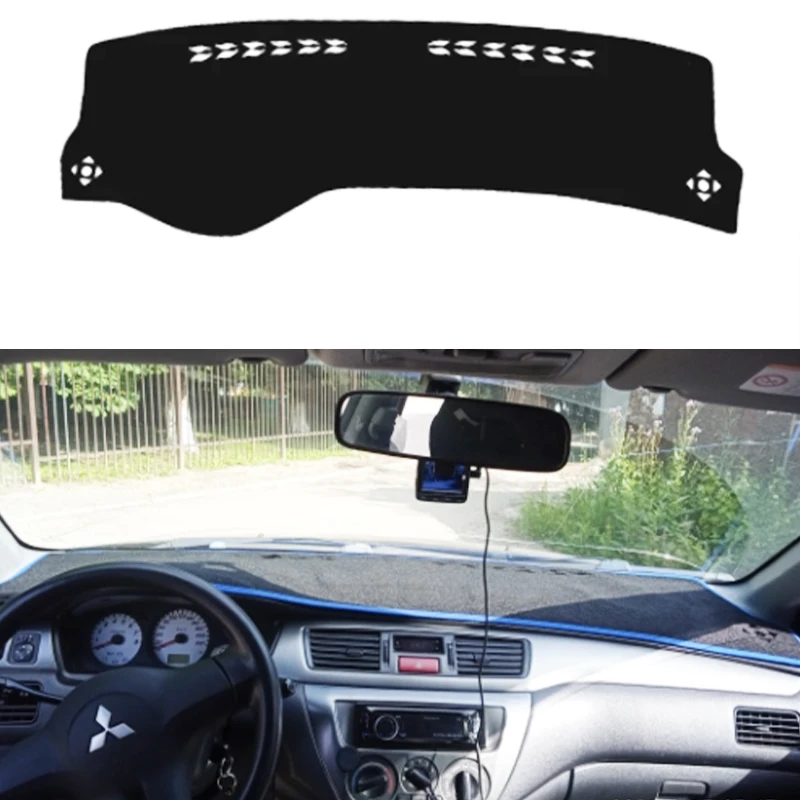Противоскользящая накладка на приборную панель для Mitsubishi lancer 9 GLX 2004 2005 2006 2007