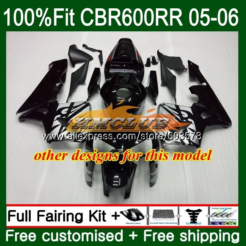 Литые изделия для Honda CBR 600RR CBR600 RR 600F5 белого и черного цвета 73CL. 19 CBR600RR F5 05 06 CBR600F5 600