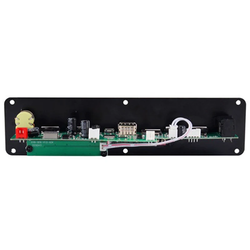 3 7 V Bluetooth усилитель 20 Вт микрофона караоке реверберации Поддержка AUX FM MP3 WAV APE FLAC USB