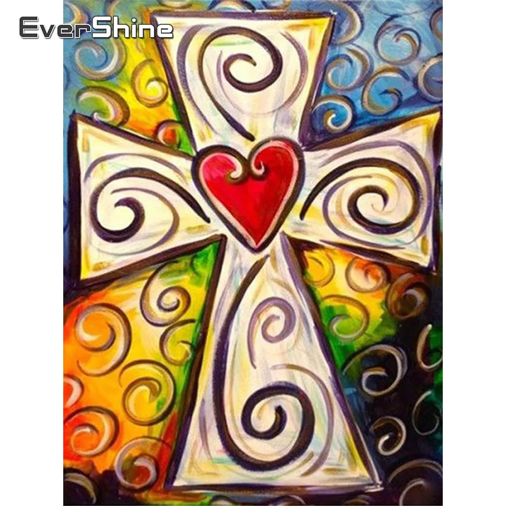 

EverShine 5D алмазная вышивка «сделай сам», пейзаж, вышивка крестиком, алмазная живопись, картина в виде сердца, стразы, мандала, наборы для рукоде...