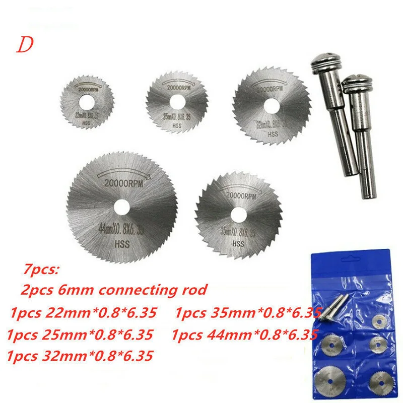 

1 Set Disc Drill Cutters High Speed Steel Circular Saw Accessories for Wooden PVC Metal SDF-SHIP
