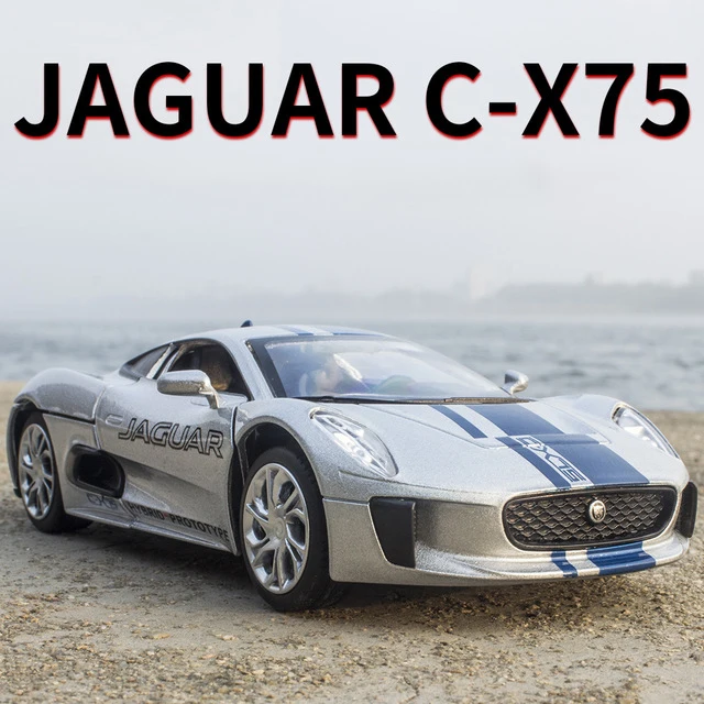 Новая популярная модель автомобиля из сплава 1:32 JAGUAR C-X75 Supercar Racing миниатюрный