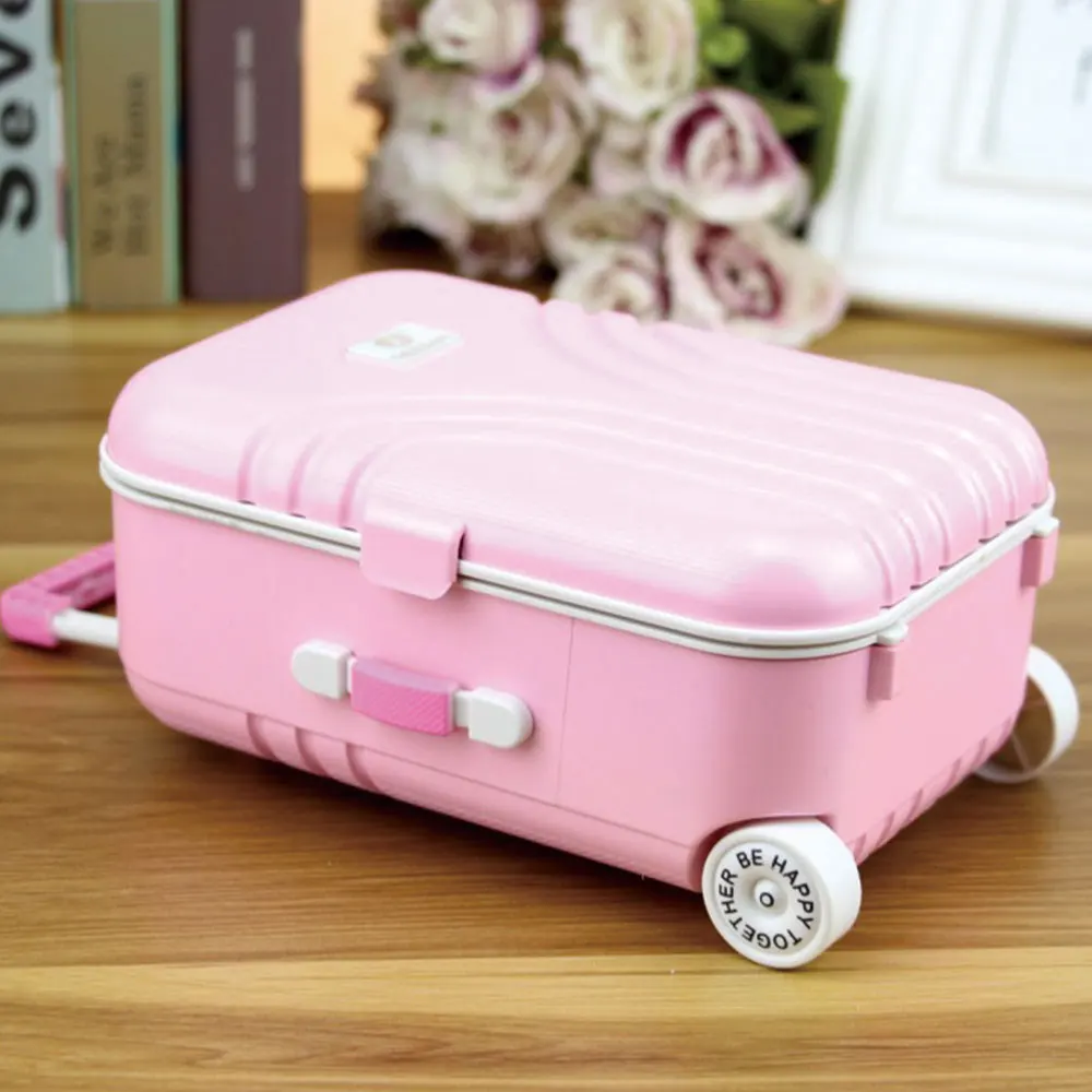 

Personality Creative Piggy Bank Large Capacity Piggy Coin Money Bank Unique Plastic Luggage Suitcase Storage Box Birthday Gifts