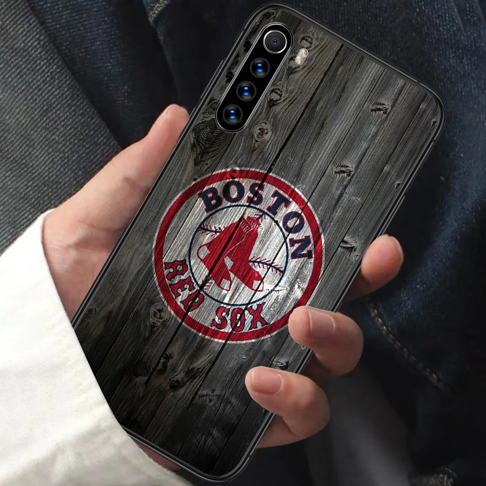 

Red Boston Sox Baseball Phone Case For XIAOMI Redmi Note 5 7 8 T 9 6A 7A 8A 9S K 20 30 Pro black Prime Soft Cover Fashion