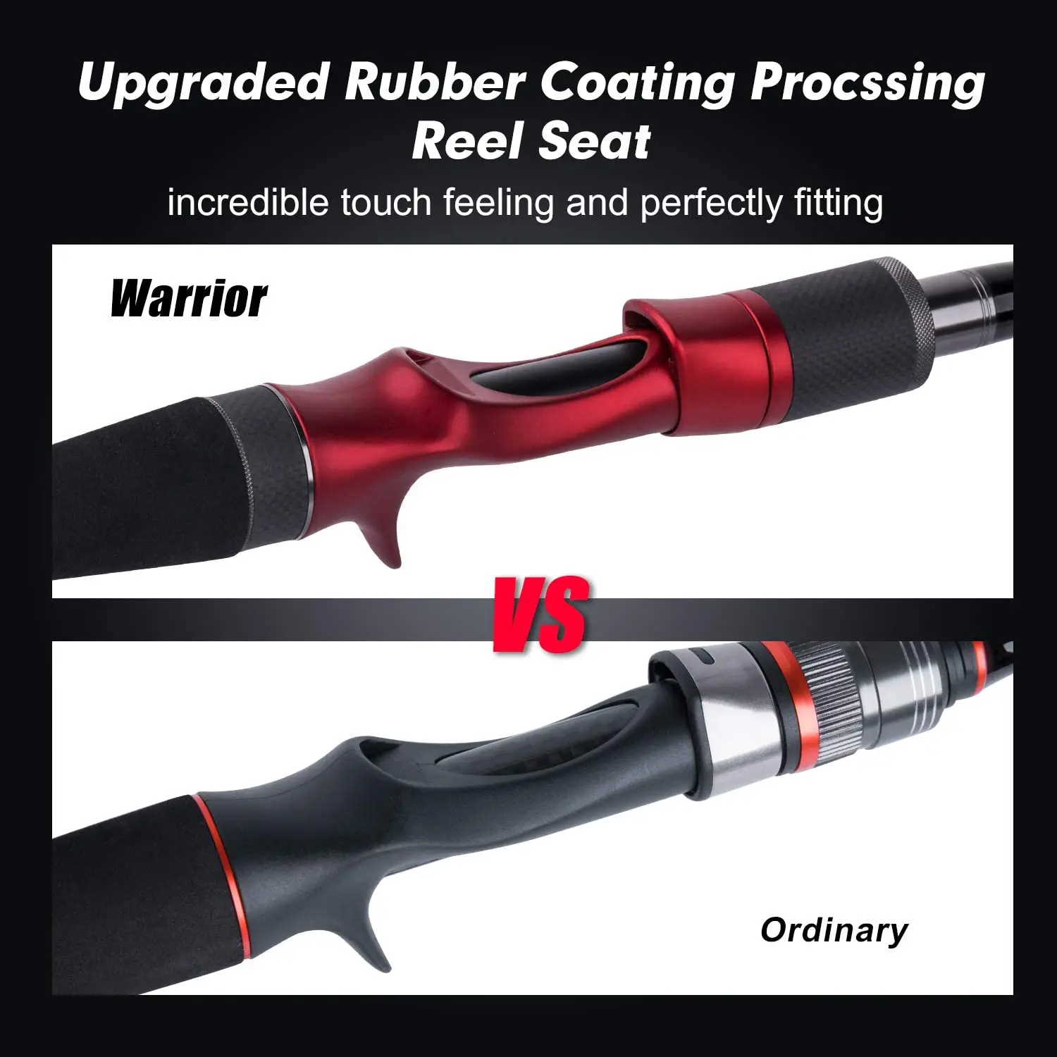 Goture 4 Section Portable Travel Fishing Rod 2.7M 2.4M 2.28M 2.13M Carbon Fiber Spinning Casting Rods with Tube For Lure Fishing