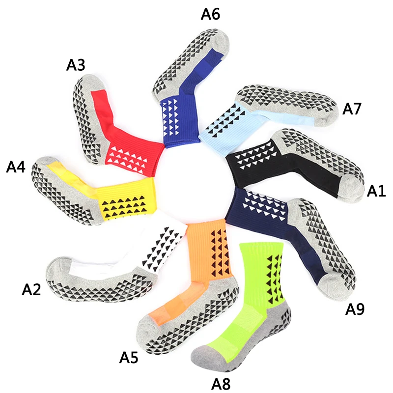 

Anti Slip Non Skid Slipper Socks with Grips for Adults Men Women