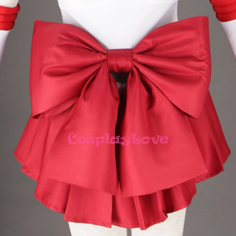 Костюм для косплея Любовь Рей Хино Сейлор Марс красное милое платье анимационное