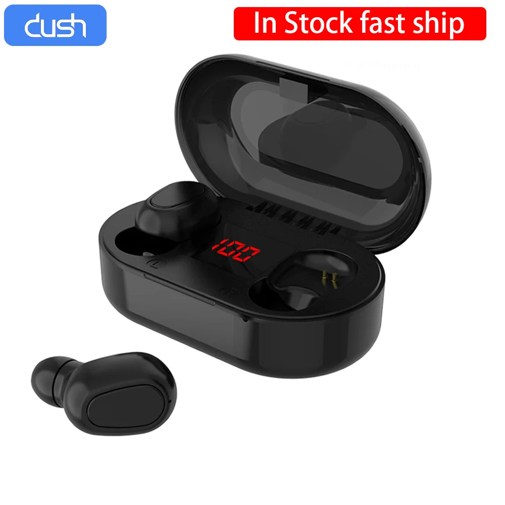 

DUSH наушники Bluetooth беспроводные наушники-вкладыши Наушники TWS 5,0 наушники гарнитура Водонепроницаемая гарнитура для iPhone Samsung Xiaomi