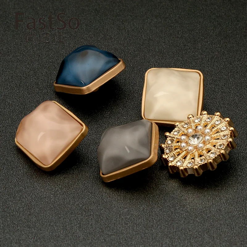 пуговицы Пальто на пуговицах модная женская одежда костюм декоративные кнопки