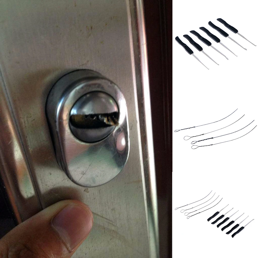 10 шт./компл. складной замок Палочки набор для извлечения сломанного ключа