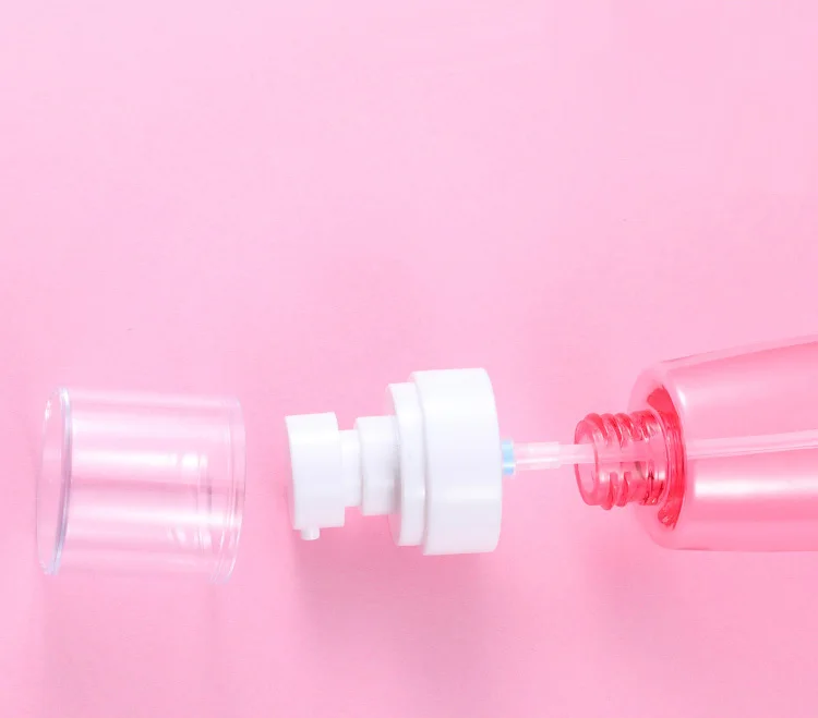 

30ml/60ml/80ML/100ml Empty Plastic Lotion Bottle with Pump Travel Portable Cosmetic Containers Reusable Split bottles 10PCS/lot